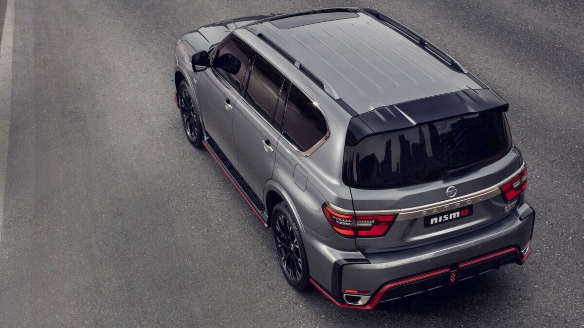 Вид сверху нового Patrol 