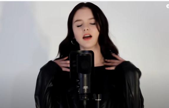Кадр из видео Daneliya Tuleshova - Take Me To Church / Hozier cover