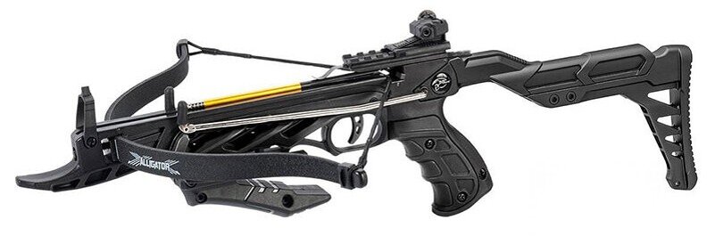 Man Kung Alligator с прикладом (черный)