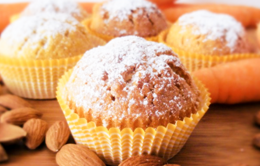 Морковные маффины.