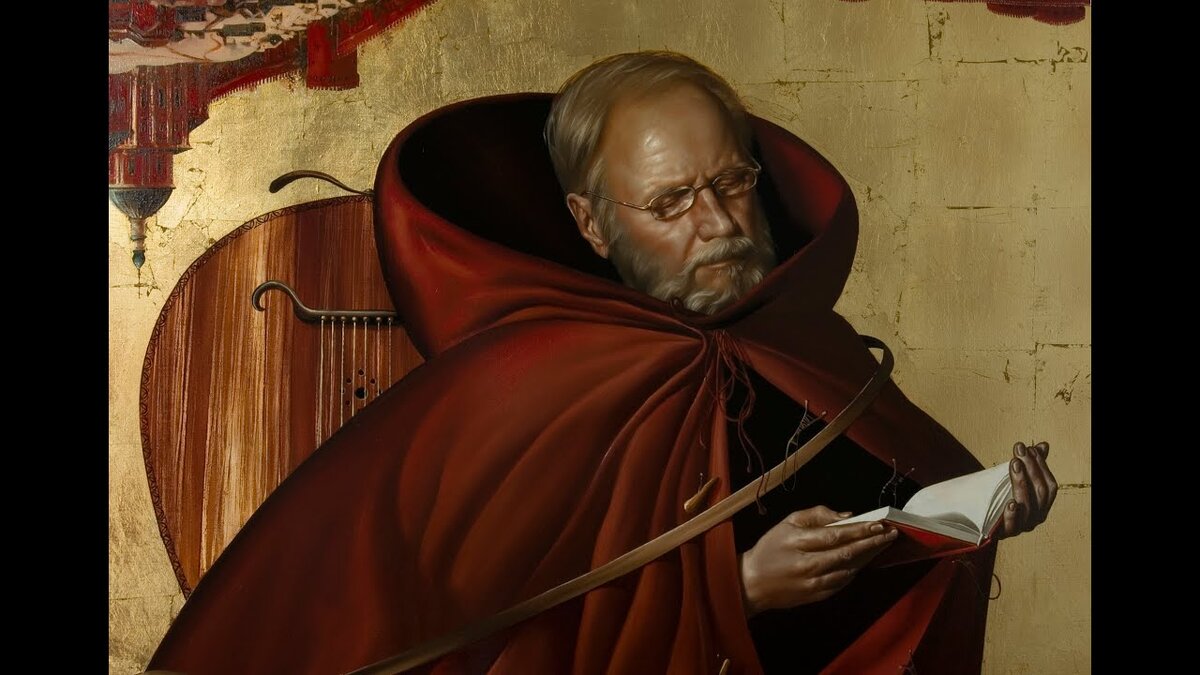 П.Дольский "Листающий облака." Портрет отца