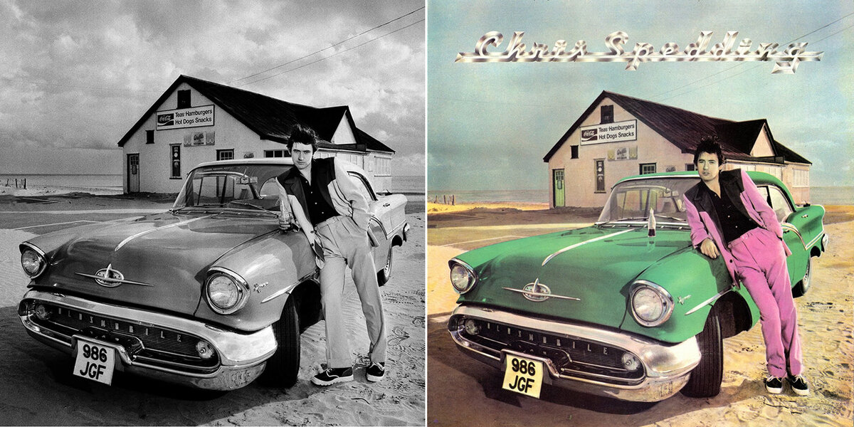 Chris Spedding. 1976. Photo by Gered Mankowitz