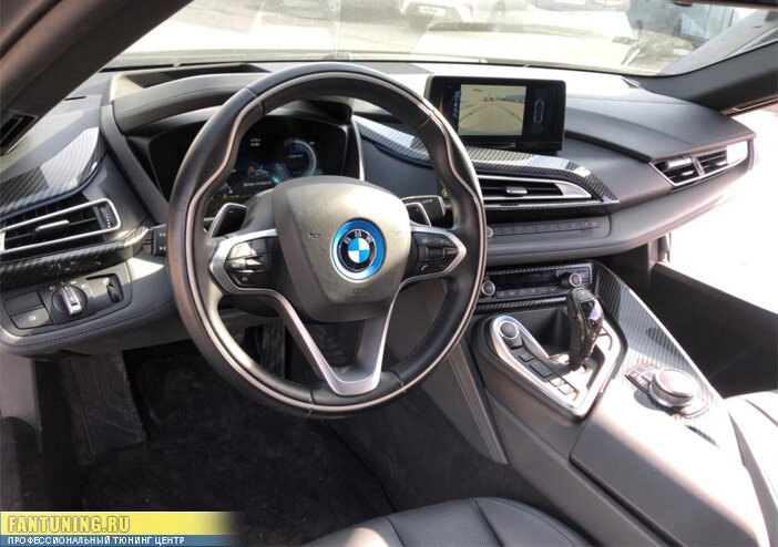 Установка электронного выхлопа на БМВ (BMW i8) 