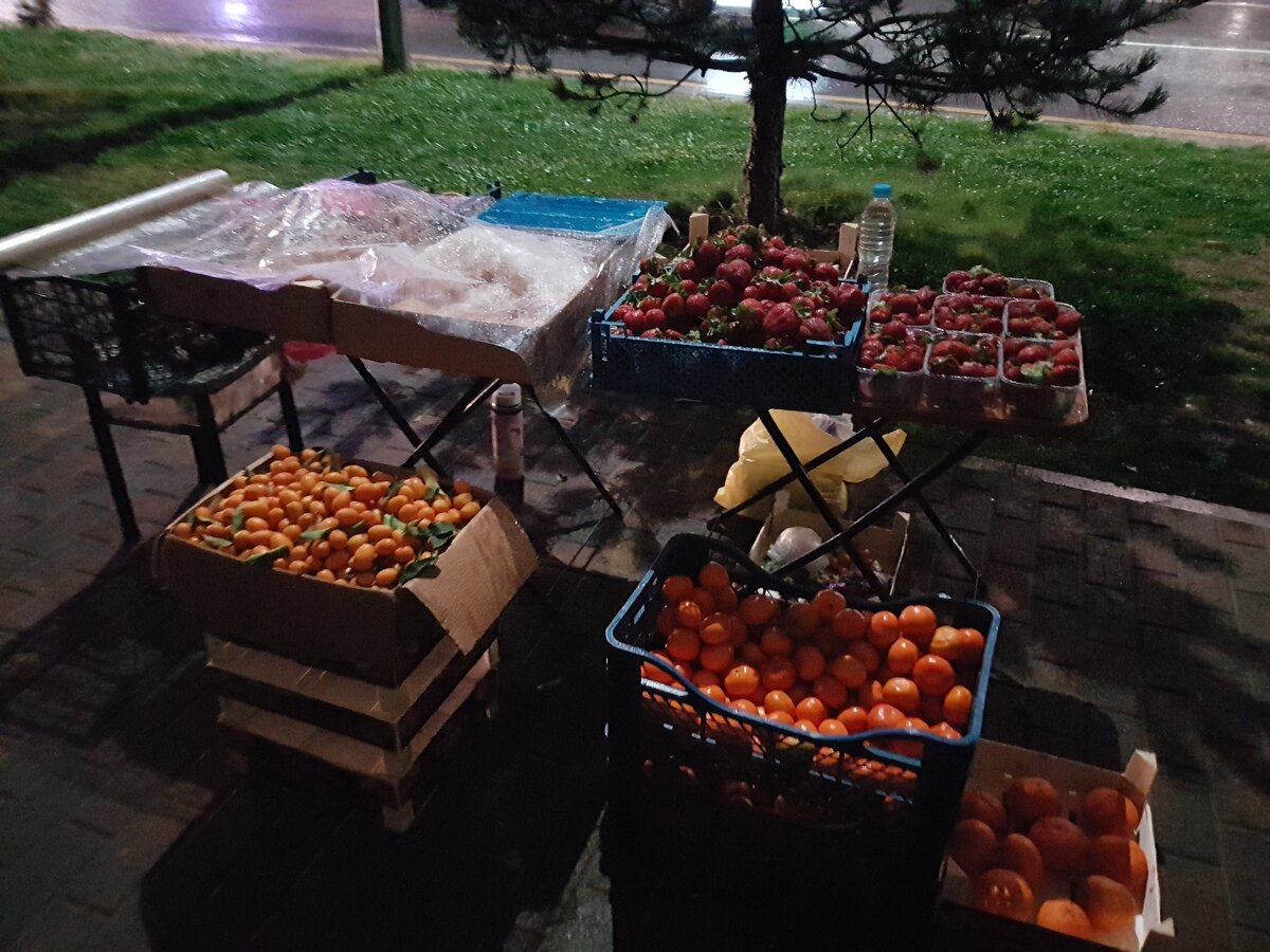 Торговая точка абхазцев