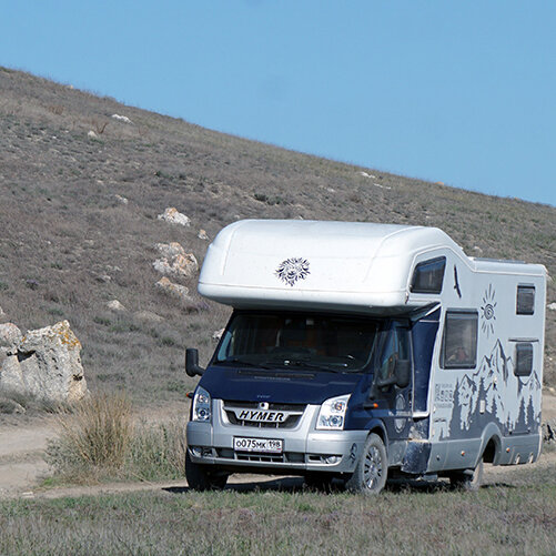 Hymer Camp 682 CL "Рыжик" на просторах России