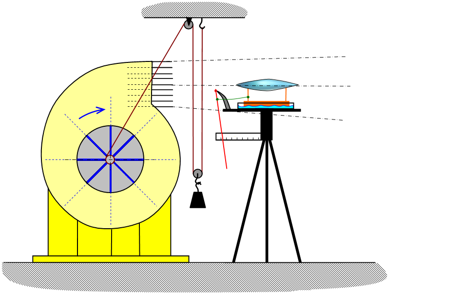 Схема аэродинамической трубы. Источник: wikimedia.org CC BY-SA 4.0