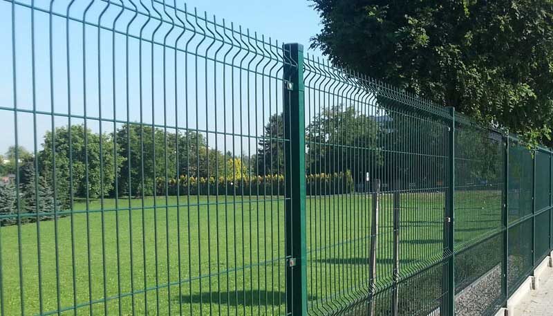 Забор из 3D сетки