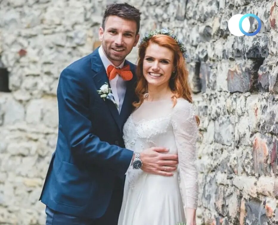 Счастливые молодожёны