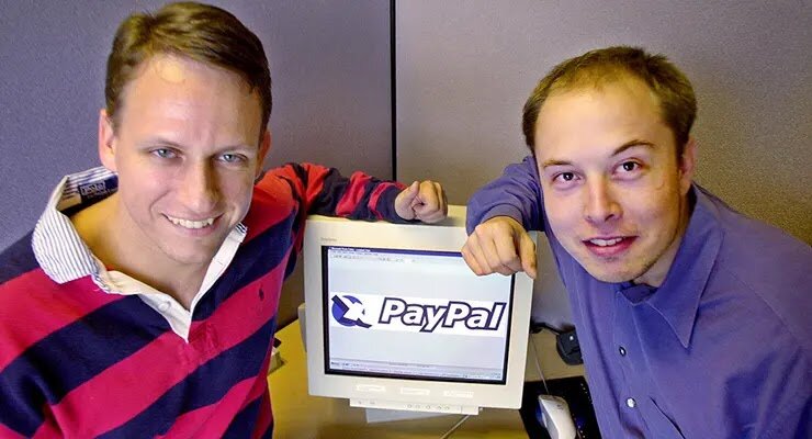 Один из основателей – PayPal Питер Тиль и Илон Маск