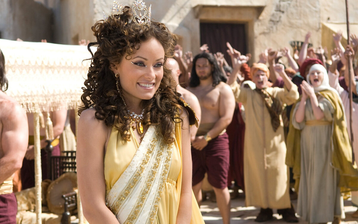 Оливая Уайлд в фильме "Начало времён"