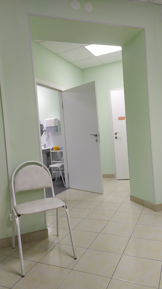 Находиться в клинике - это тоже стресс для меня)