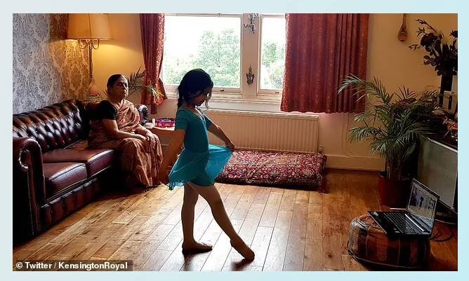 Урок танцев во время изоляции