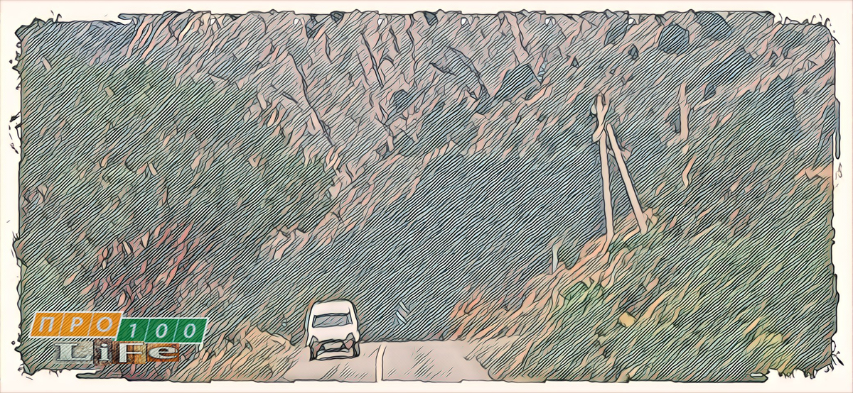 Подъезжаем к перевалу