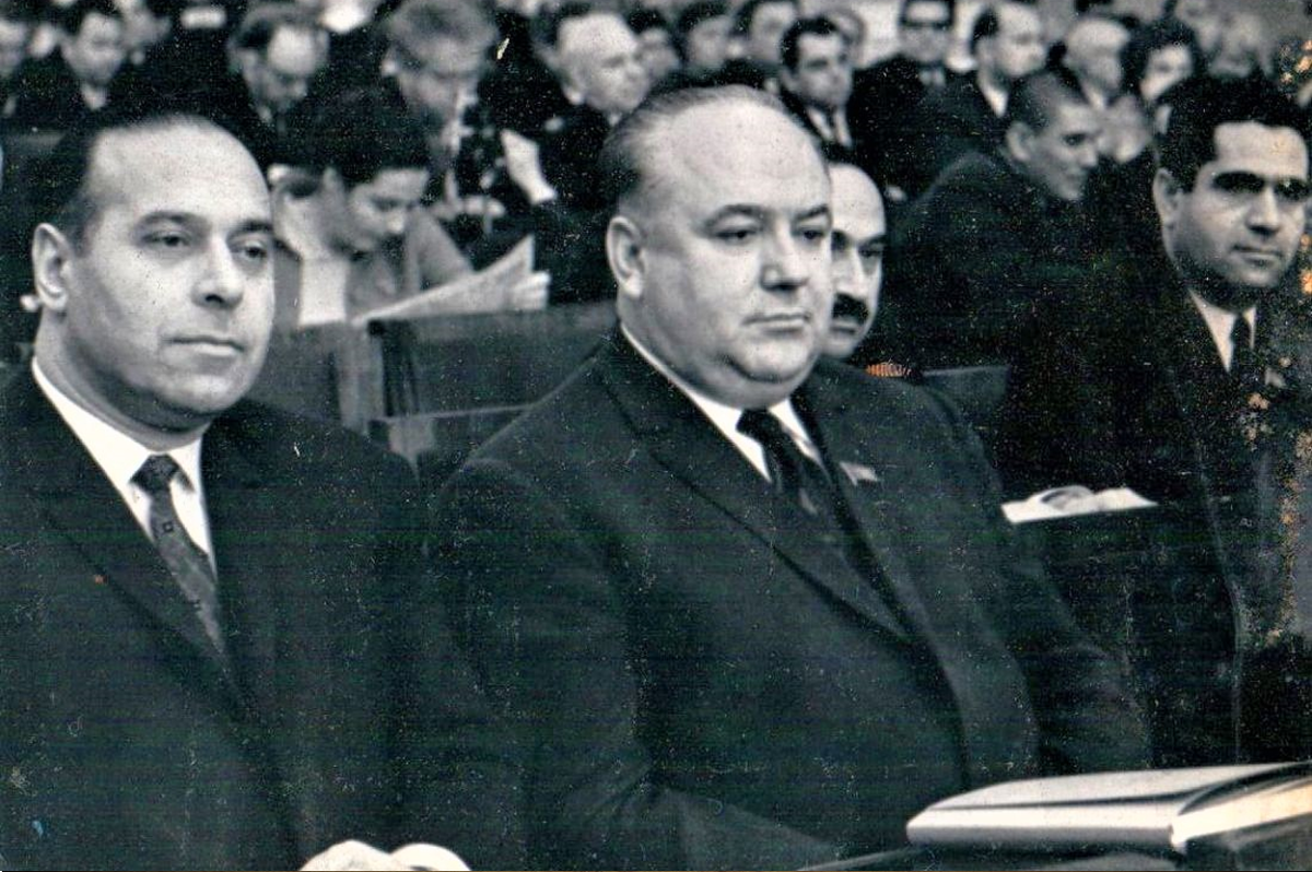 Гейдар Алиев и Семён Цвигун.