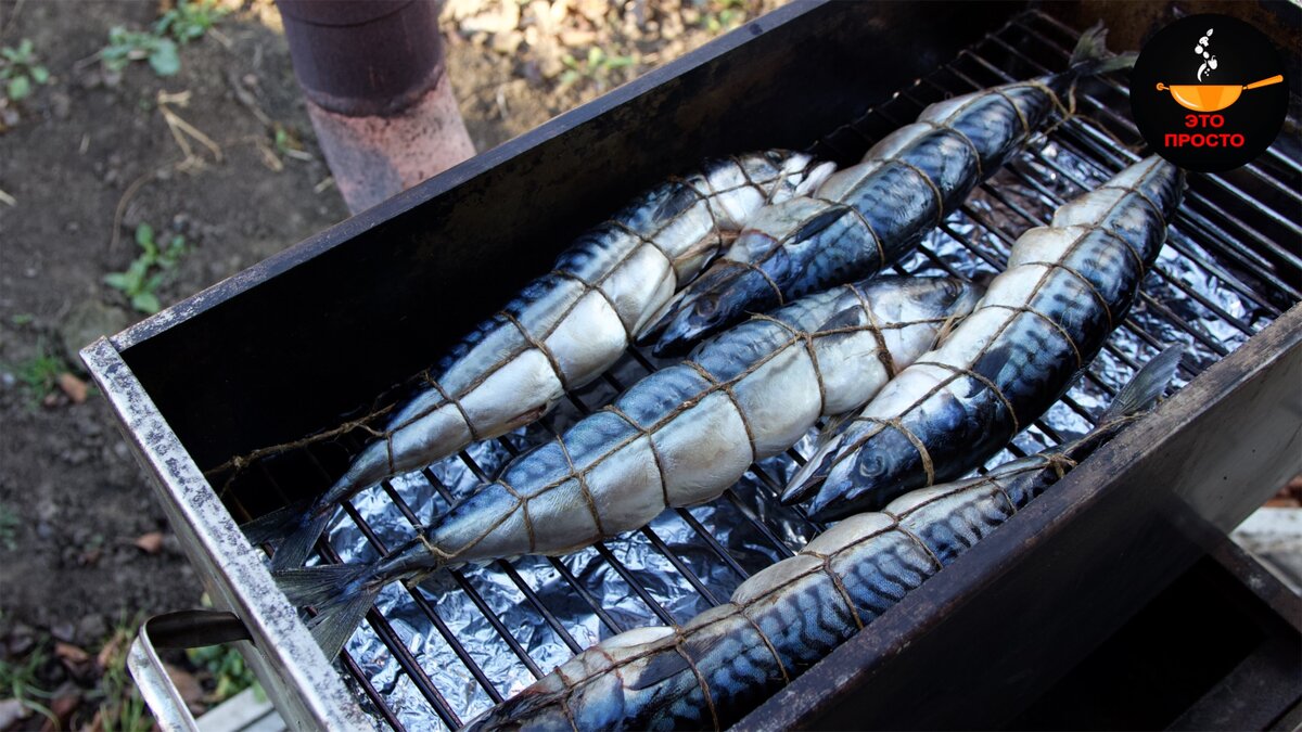 Домашняя скумбрия горячего копчения