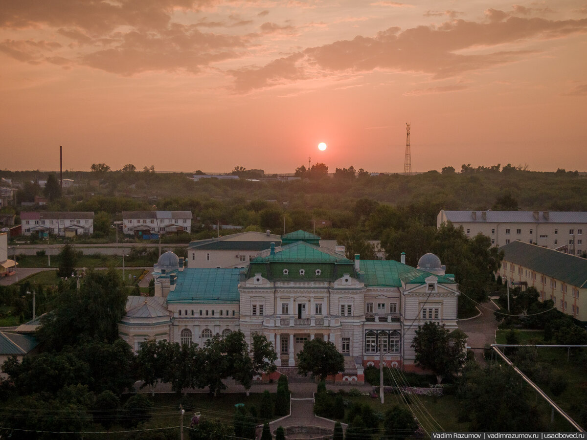 Усадьба Грабовка Устиновых с квадрокоптера, Пензенская область. | Летопись  русской усадьбы Вадима Разумова | Дзен