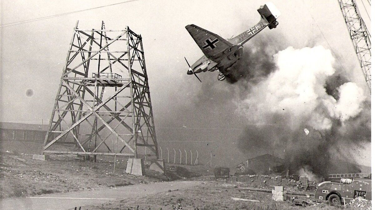 Messerschmitt Bf.109 над Великобританией. Взято из Яндекс-картинок
