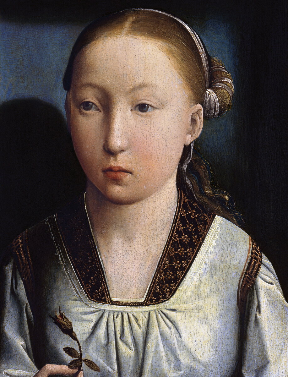 Хуан Фландес «Портрет Инфанты (возможно, Екатерины Арагонской)» / Национальный Музей Тиссена-Борнемисы, Испания