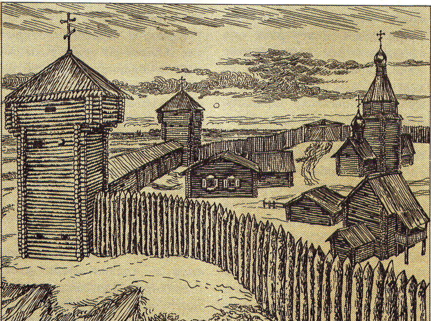  Самый первый Тобольский острог был построен из разобранных казачьих стругов