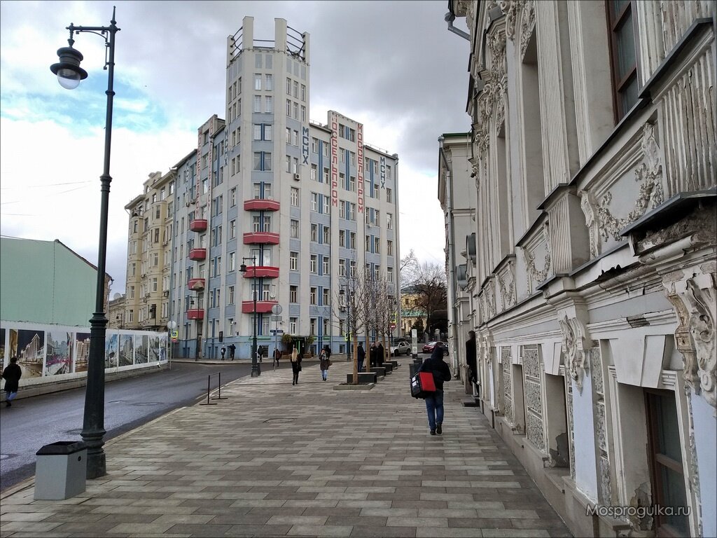 Вид на дом Моссельпрома