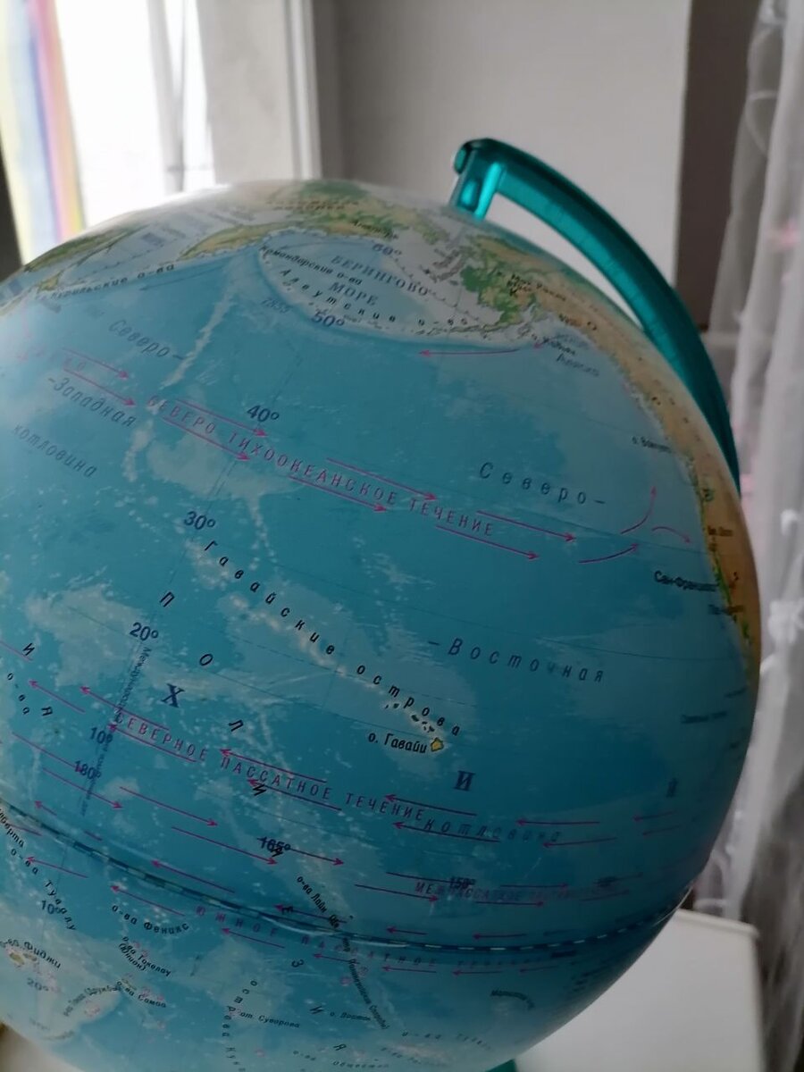 Глобус, сама сфотографировала.