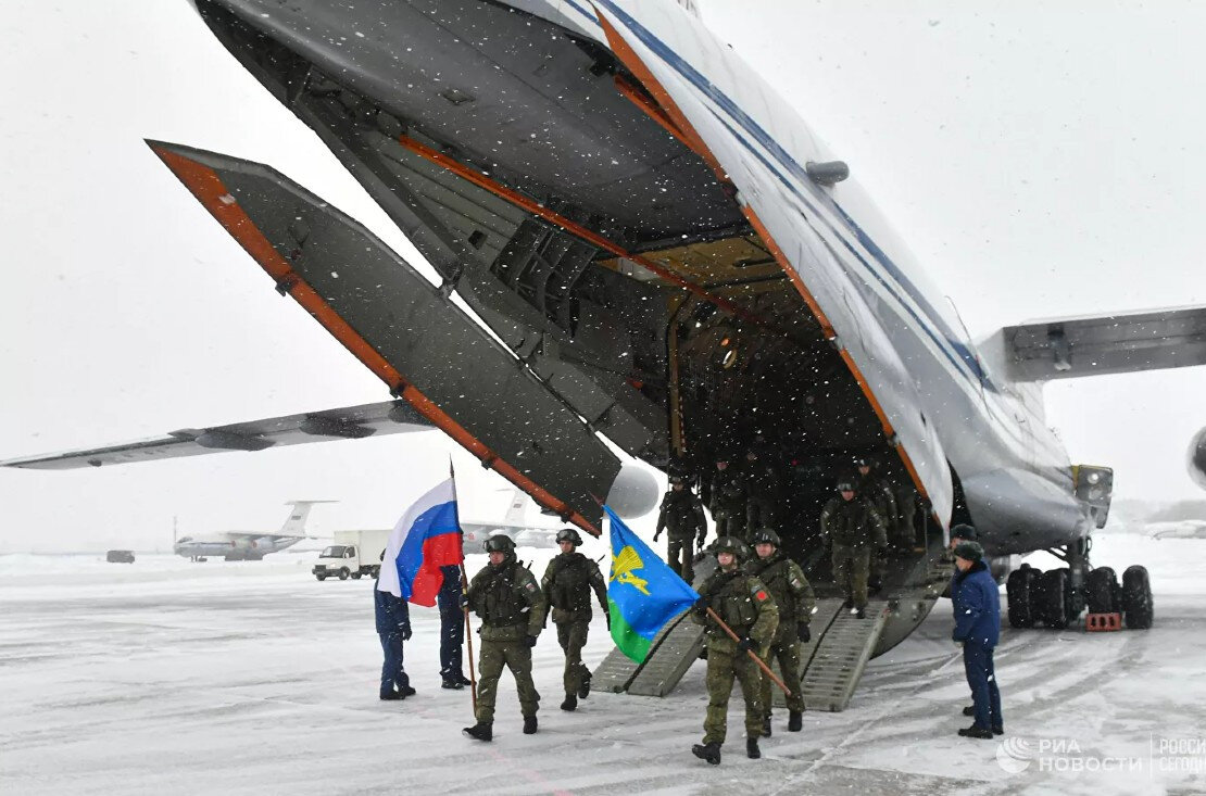 возвращение военнослужащих РФ из Казахстана