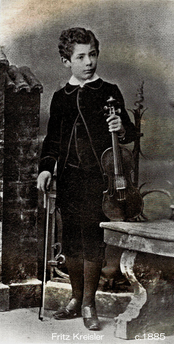 Крейслер в детстве.