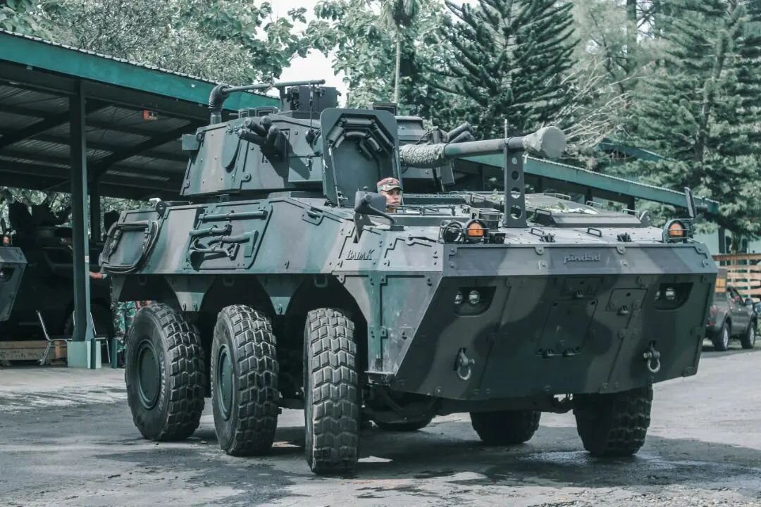 Машина огневой поддержки Pindad Badak. источник:Divif2 Kostrad