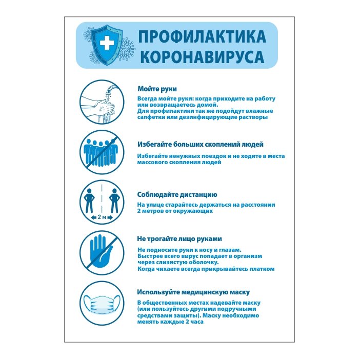 Сведения о предотвращении