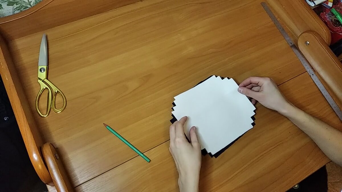 Выкройка кармана и подкладки к нему