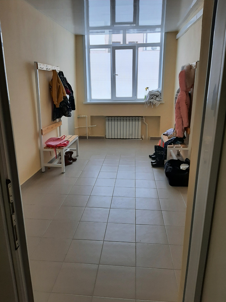 Раздевалка девочек