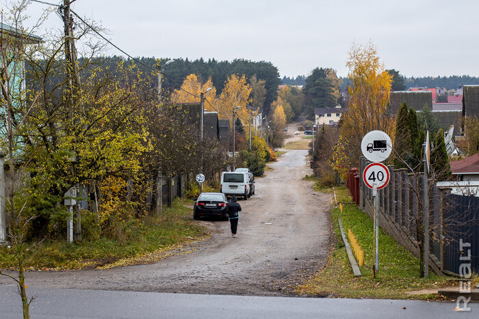 Одна из улиц в Боровлянах. Фото используется в качестве иллюстрации.