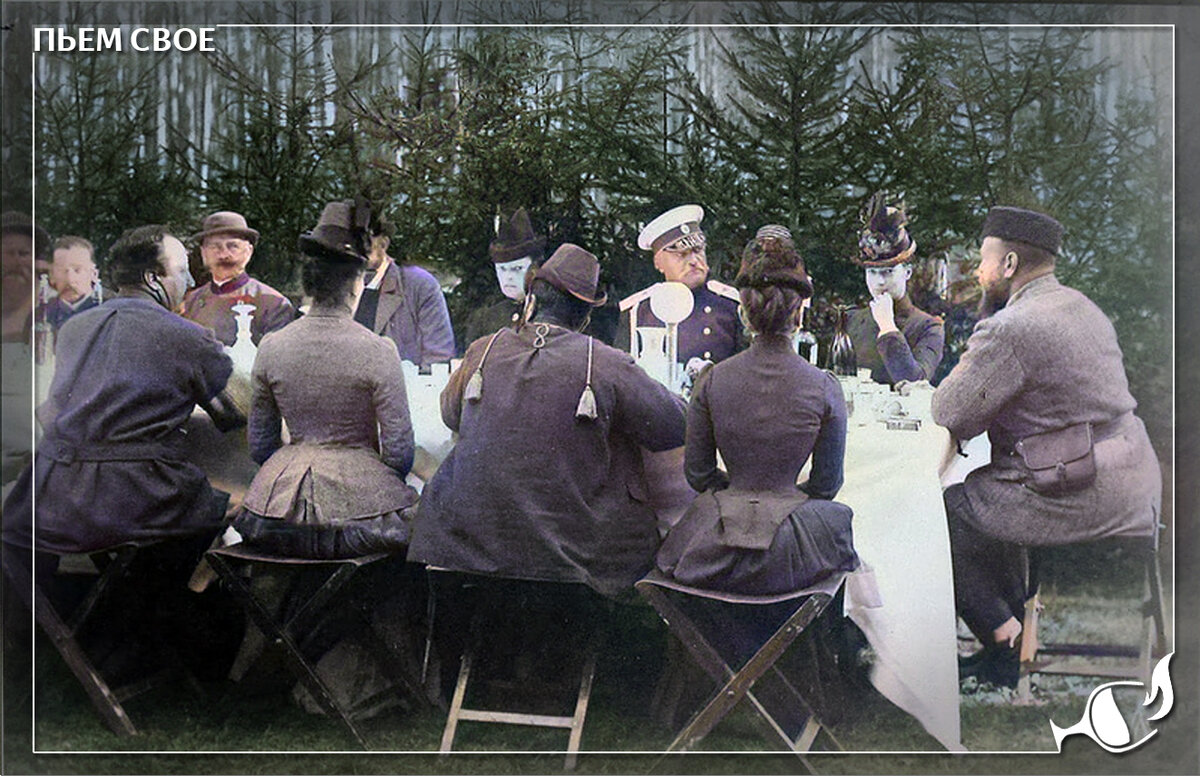 Царское застолье на природе