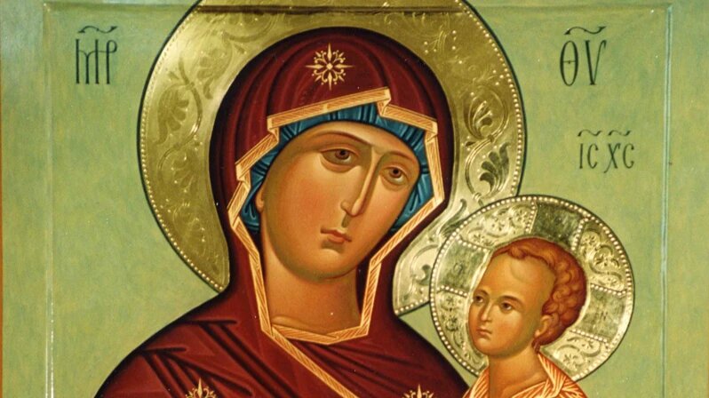 Тихвинскую икону считают чудотворной. Фото: pravlife.org 