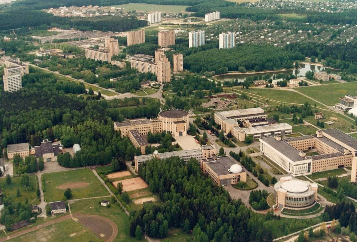 Звездный городок с высоты птичьего полета.