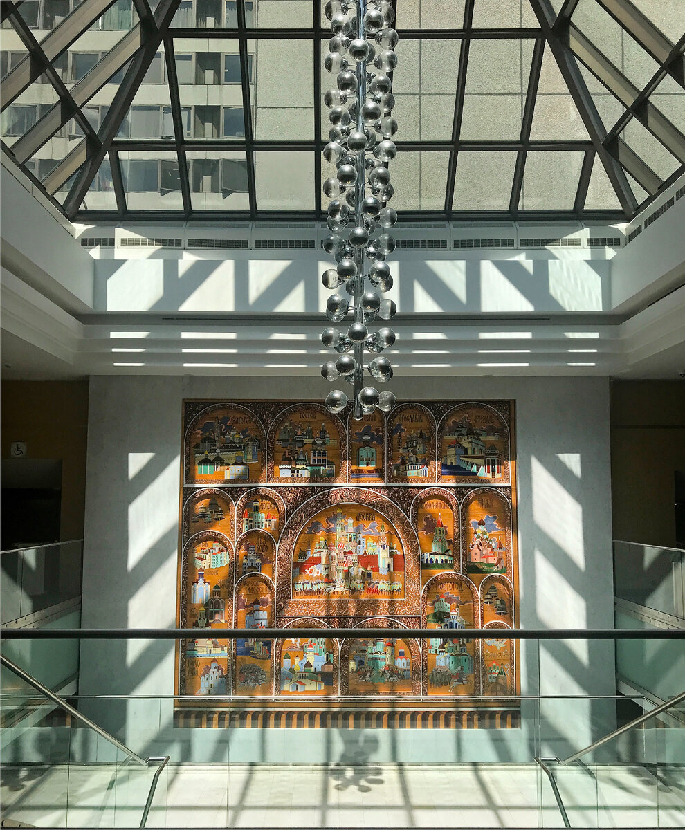 Панно в интерьере