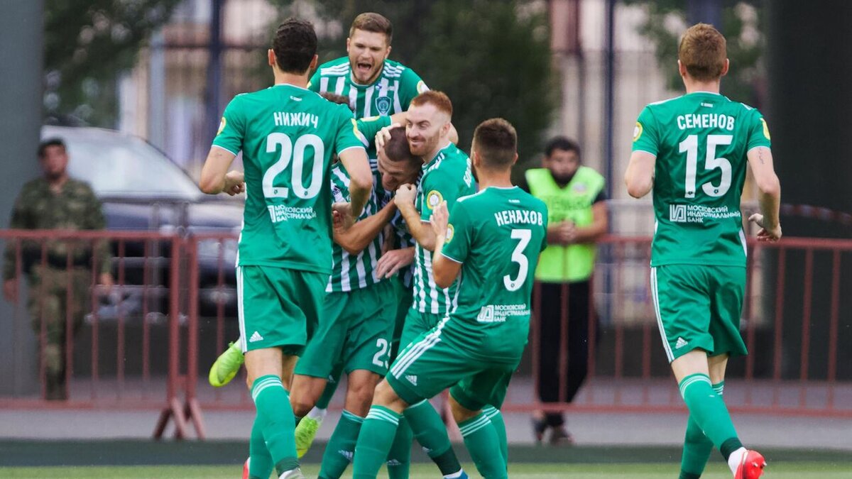 Ахмат уже выигрывал Кубок России и финишировал в первой пятерке Чемпионата России