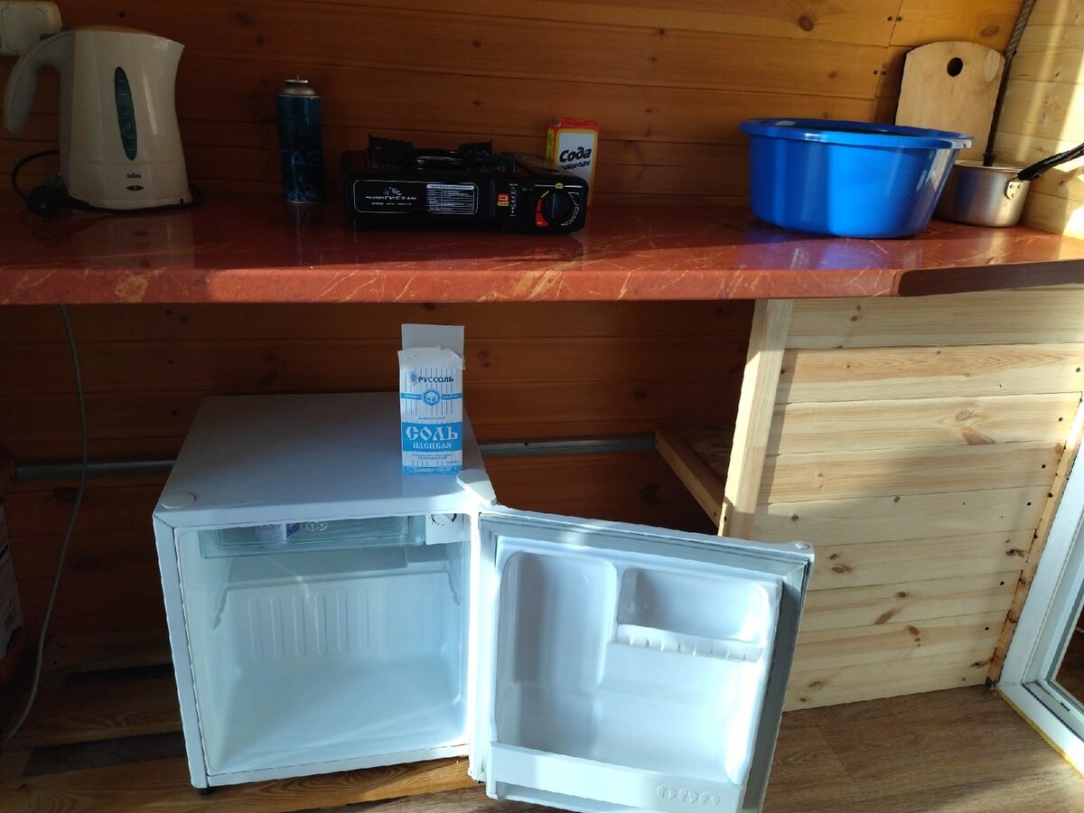 Фото сделано перед отъездом из домика 