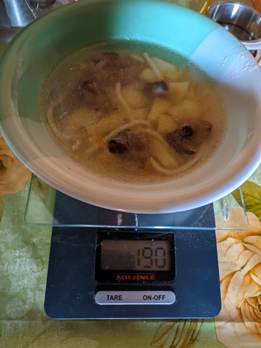 суп из свежезамороженных маслят