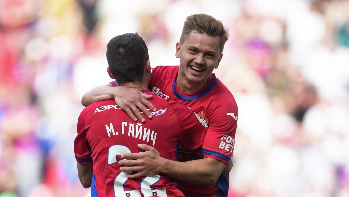    Полузащитник ЦСКА Иван Обляков© пресс-служба ПФК ЦСКА (Анна Аксенова)