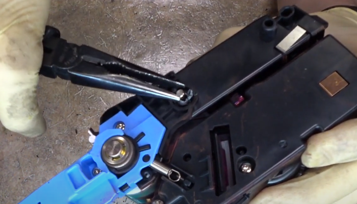 Фото 25. Нажимаем на ось