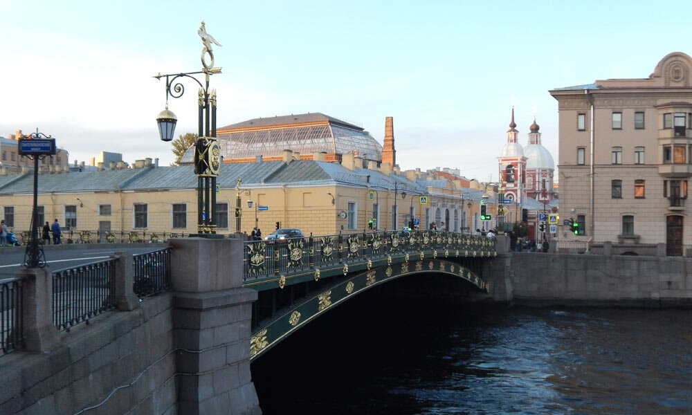 Санкт-Петербург. Пантелеймоновский мост. Фото: Ирина Полянская.
