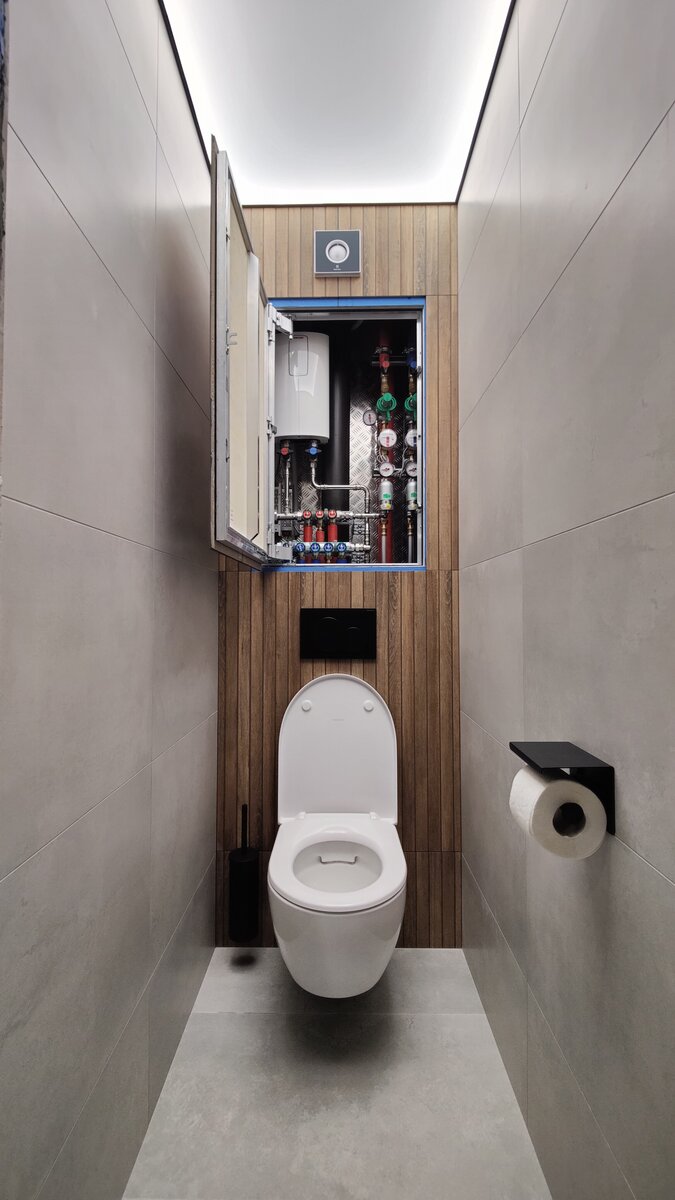Дизайн ванной комнаты в панельном доме (60 фото)