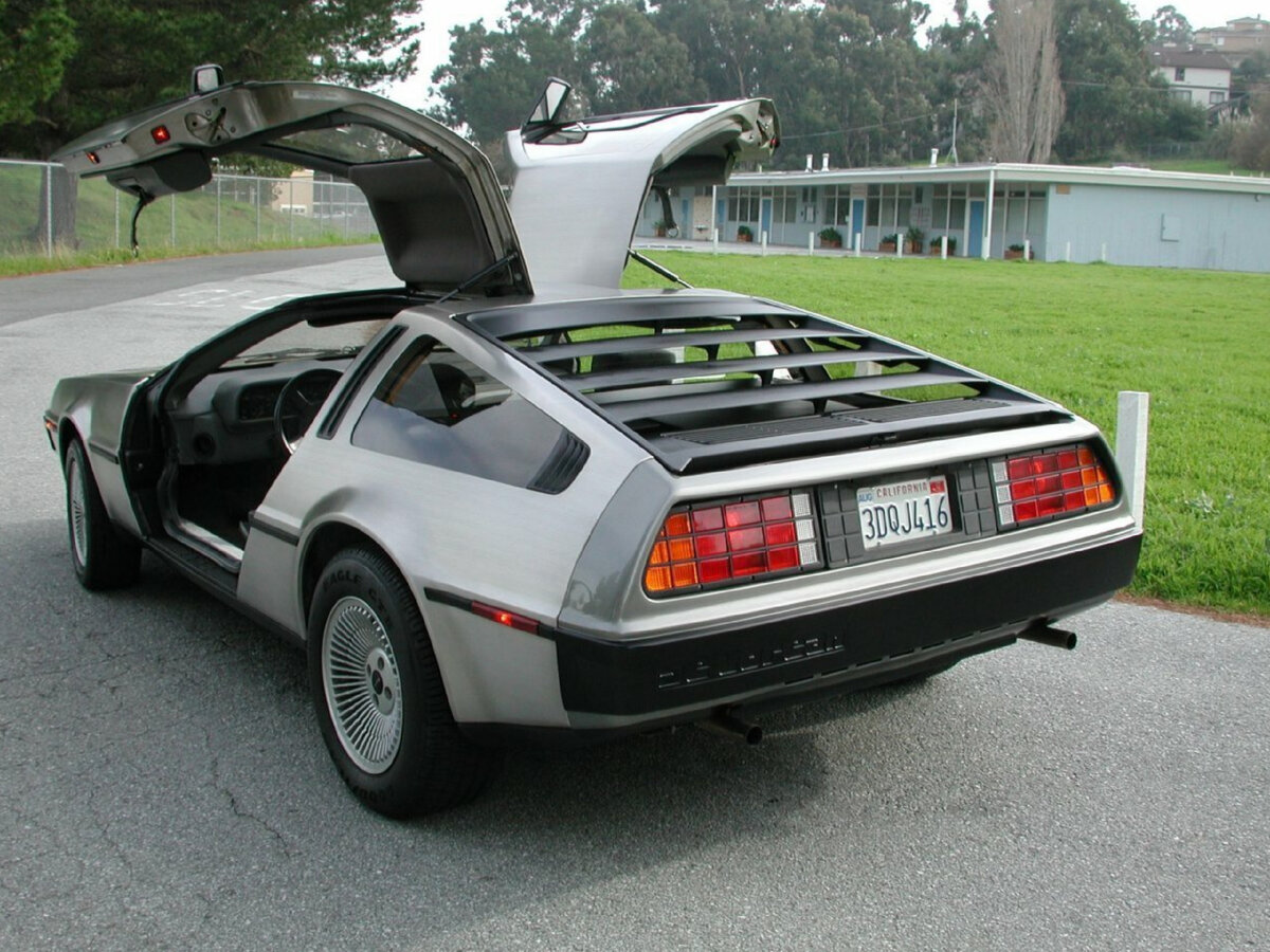 Delorean dmc 12 фото