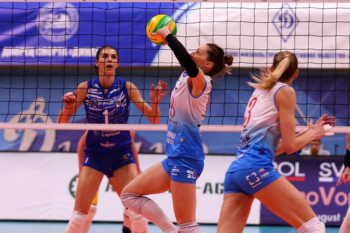 Cезон 2018-2019. Майя Огненович - связующая московского "Динамо". Спустя 4 года Огненович остается основным игроком сборной Сербии. Фото: волейбольный клуб "Динамо" (Москва)