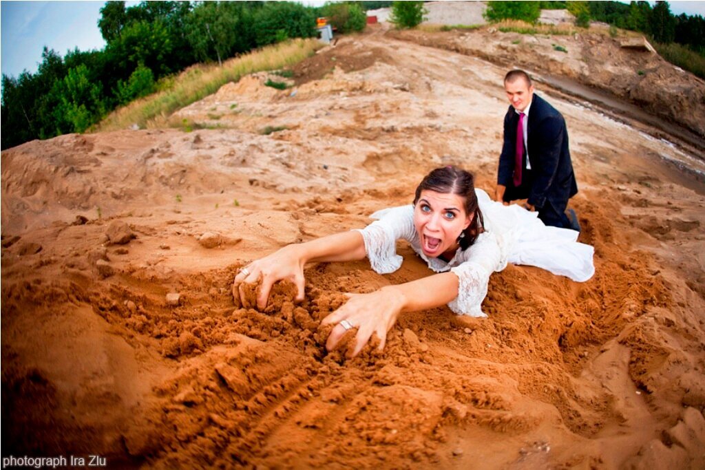 фото из открытых источников. Примерно так я себя и чувствовала во время своей второй свадьбы.