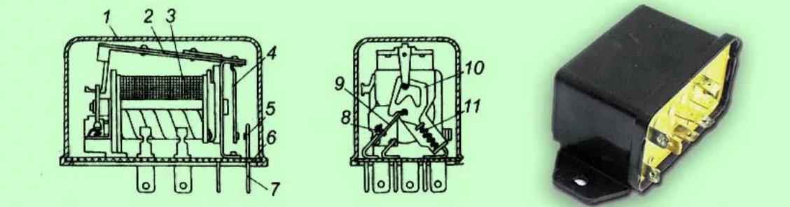 Реле света газ 31029 рс711 старого образца