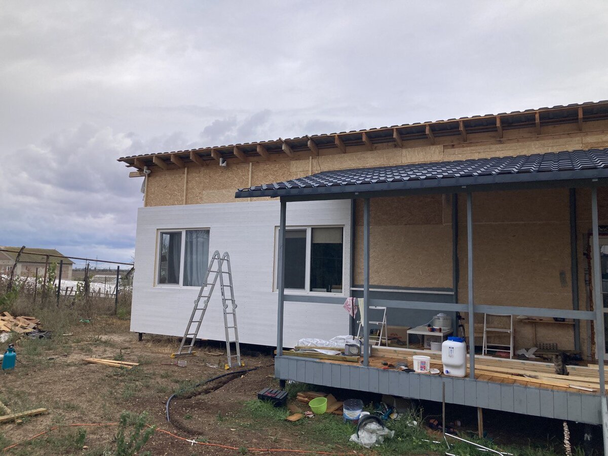 Наш каркасник в Крыму