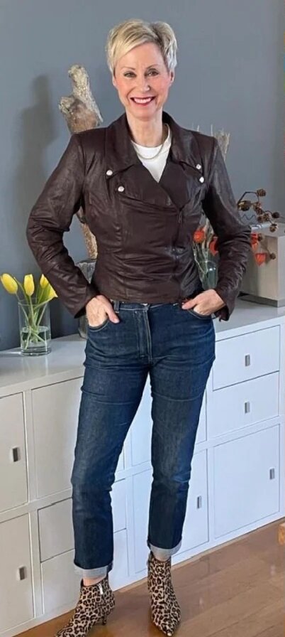 Непреходящая классика, или почему стоит носить кожаную куртку | Glamiss ...