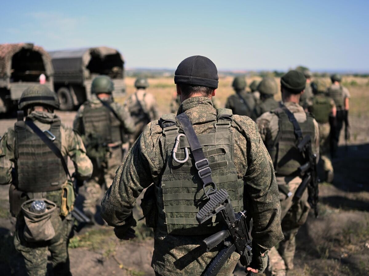    Российские военнослужащие в зоне проведения спецоперации© РИА Новости / Алексей Майшев